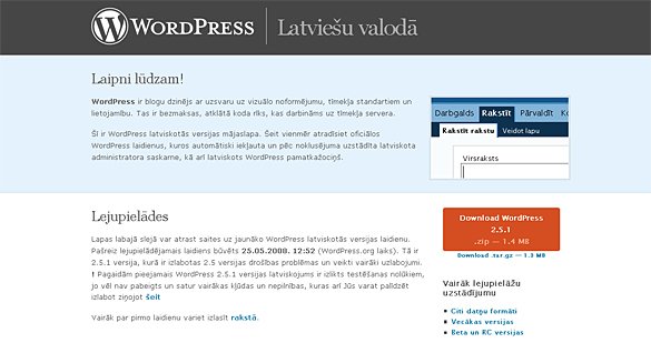 wordpress-latviski