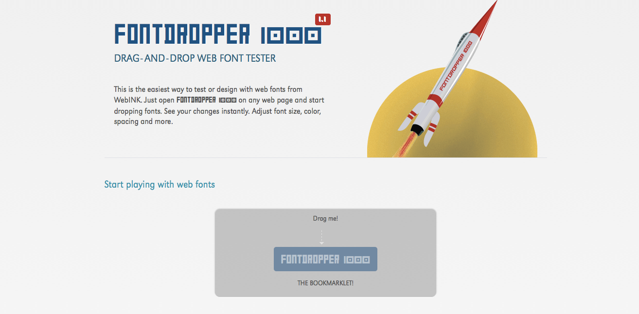 FontDropper – izmaini jebkuras lapas fontus