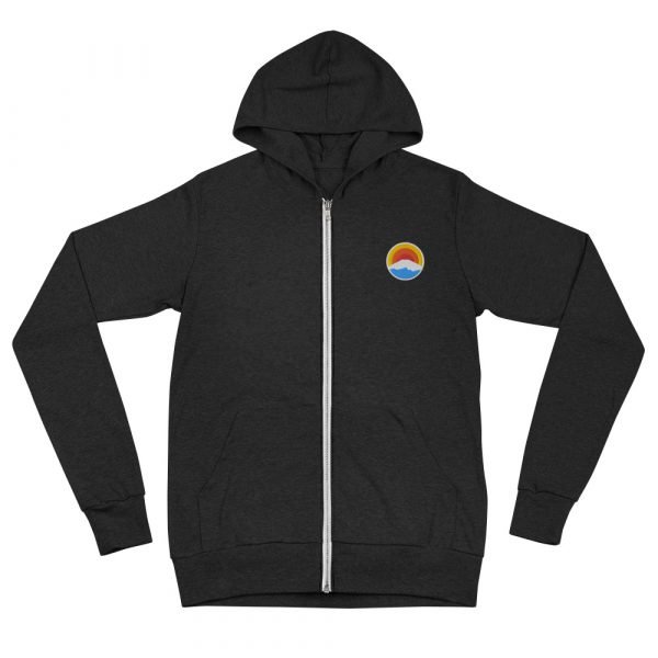 Fuji Hoodie - Unisex zip hoodie