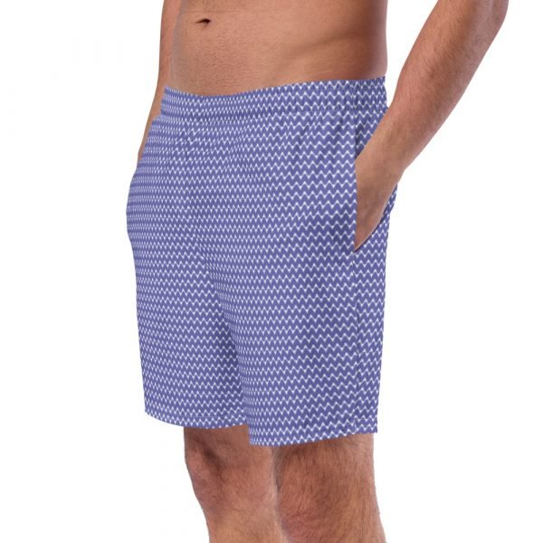 Very Peri wave swim trunks